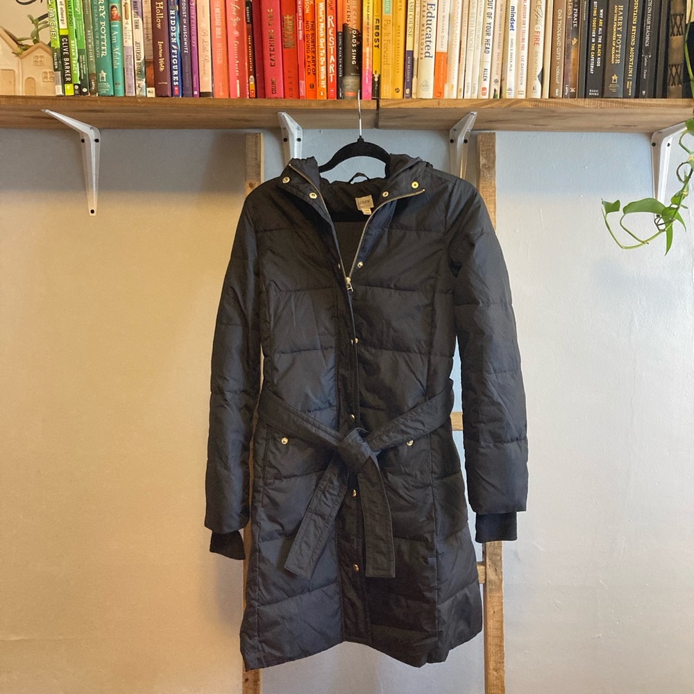 J.CREW black winter coat